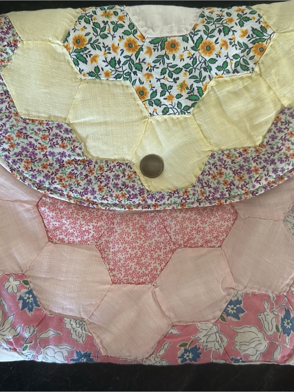 Honeybea Designs Quilted Patchwork Crossbody Bag - Picture 2 of 8